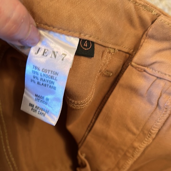 Jen 7 - 7 For all Mankind - Women’s Coated Stretch Ankle Skinny Jean - Size 4 - Picture 5 of 5